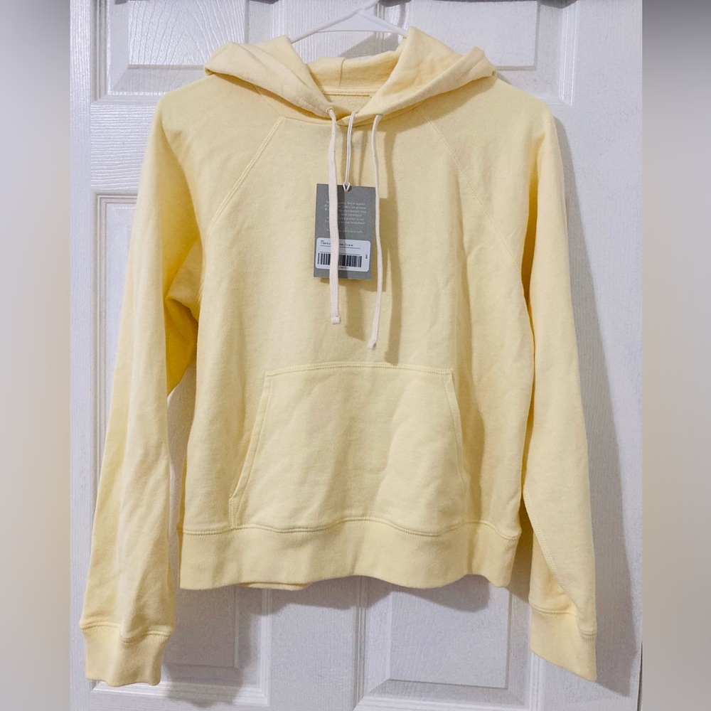 Everlane The Lightweight French Terry Shrunken Hoodie - M